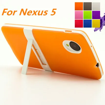 

Ultra-thin PC Frame TPU Soft Cover Silicon Case For LG Nexus 5 Matte Feel Phone Cases For Google Nexus 5 E980