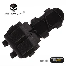 Emersongear MK2 батарея чехол для шлема Тактический шлем сумка Охотничьи аксессуары шлем сумка черный EM9399BK