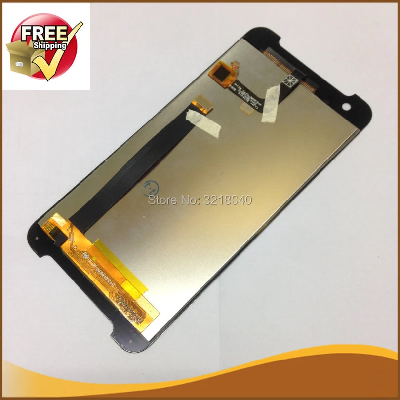 1pcs have mobile check for htc one x9 x9u frame lcd display digitizer touch screen assembly black gold white color free ship