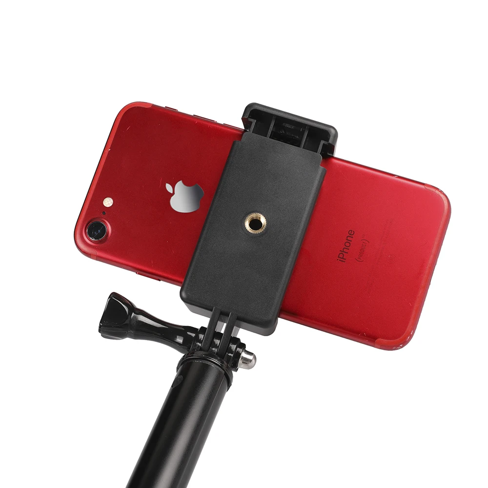 Kaliou Universal Smart phone Clip Phone Holder for Go Pro Tripod Mount Attachment Gopro 6 5 4 3 2 1 