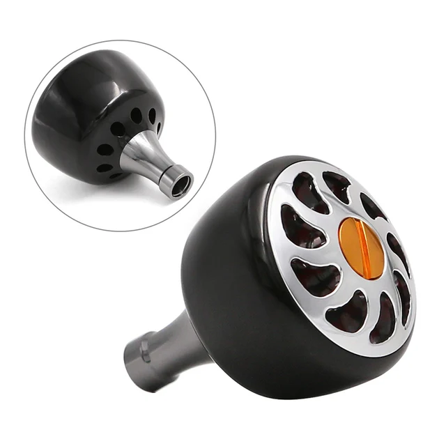 Best Offers SANLIKE Reel Handle Knob For Shimano A handle Daiwa S handle rotating reel bait reel hard aluminum Fishing accessories Best Offers SANLIKE Reel Handle Knob For Shimano A handle Daiwa S handle rotating reel bait reel hard aluminum Fishing accessories