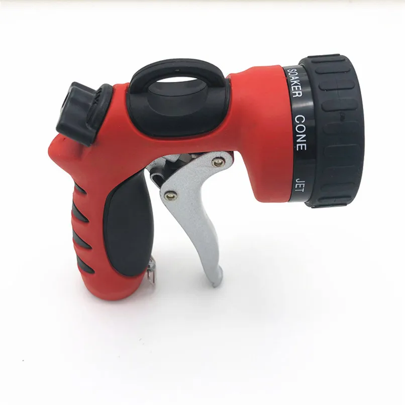 Garden Water Guns Hose Spray Nozzle 8 Pattern Heavy Duty High Pressure Pistol Car Wash #2m03 (6)