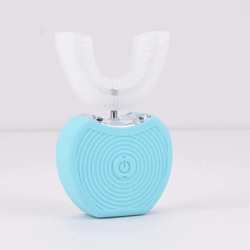 

360 Degree Automatic Electric Toothbrush Waterproof Intelligent U Type Automatic Toothbrush Whitening Electric Power Tooth Brush