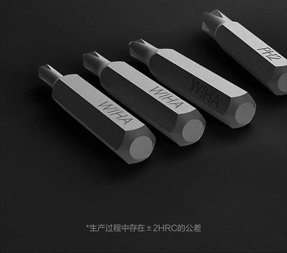 Оригинальный Xiaomi Mijia Wiha 24 В 1 Точная отвертка набор магнитных бит 60HRC Домашний для