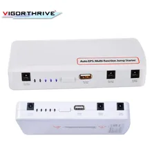 Пиковая 5000 mAh Автомобильная перезаряжаемая зарядная батарея аккумулятор банк питания для мобильного телефона автомобиль скачок стартер Многофункциональный