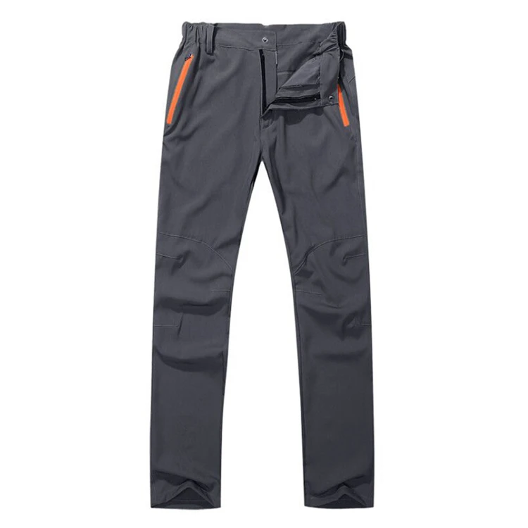 JACKSANQI новые мужские летние быстросохнущие штаны для спорта на открытом воздухе дышащие водоотталкивающие походные мужские брюки для рыбалки и кемпинга RA212 - Цвет: Dark Grey