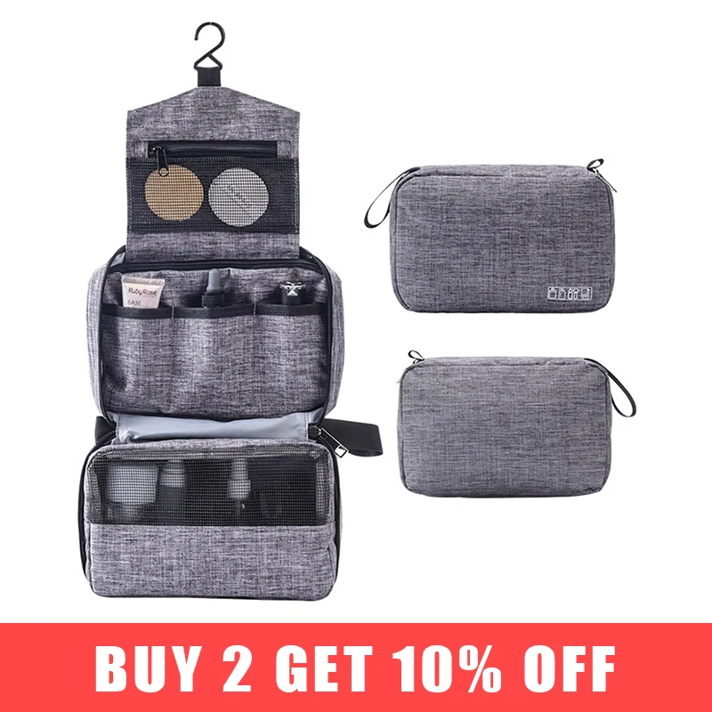 

Women Men Travel Hanging Cosmetic Bag Makeup Necessary Toiletry Wash Organizer Beauty Vanity Make Up Pouch Luggage Accessories