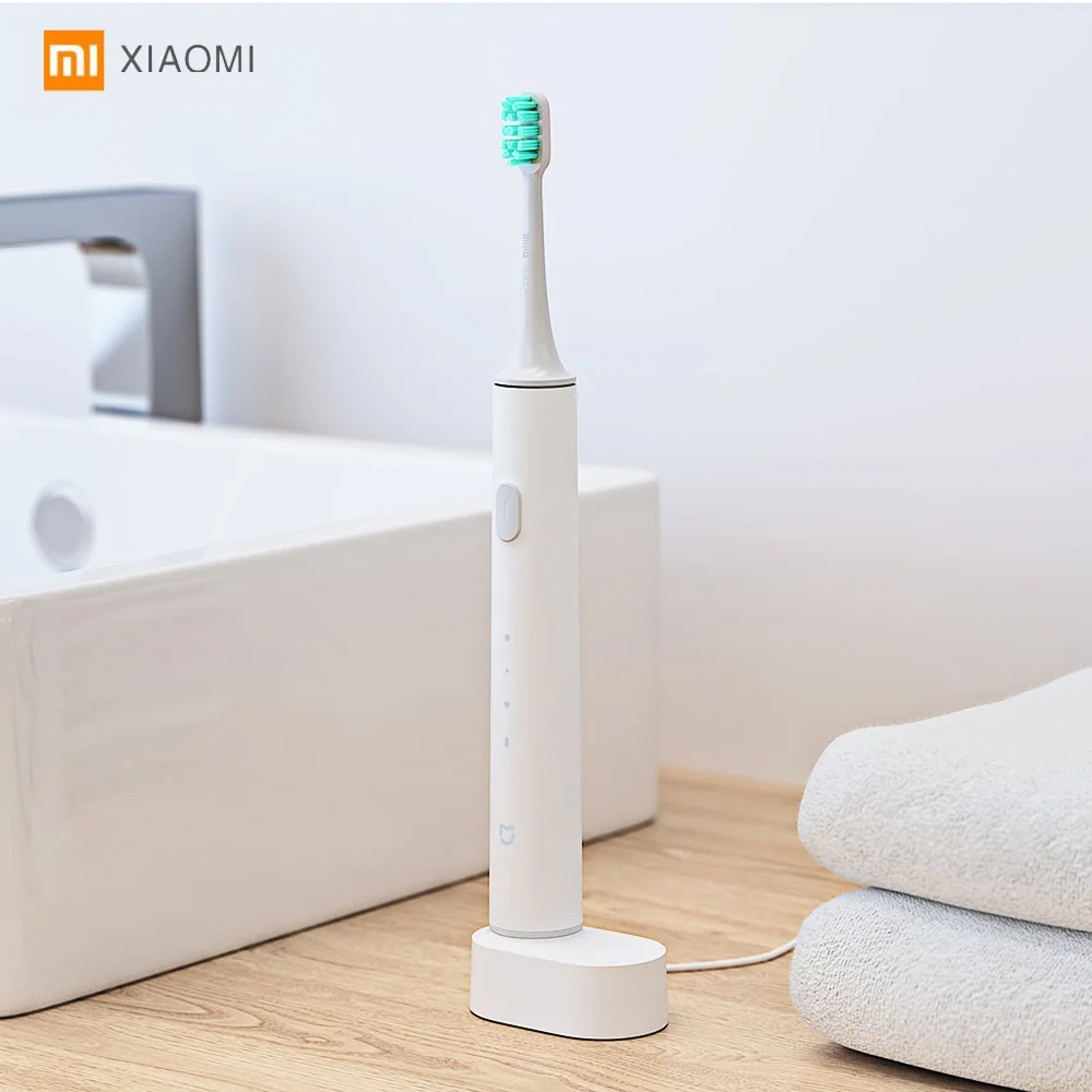 

2018 Original Xiaomi Mi Waterproof Home Sonic Electric Toothbrush APP Control 3 Cleaning Modes With Dupont Bristles Oral Hygiene