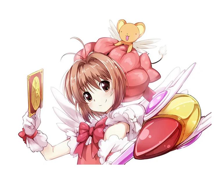 Sakura card captor Cardcaptor Kinomoto Сакура косплей юбка платье розовая ночная рубашка