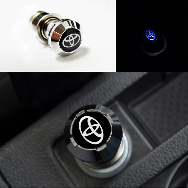Blue Led Light Car Cigarette Lighter For Toyota Corolla Yaris Vios Blue Led Light Car Cigarette Lighter For Toyota Corolla Yaris Vios Mr2 Supra Lexus Is300