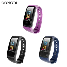 CONGDI R17 глобальная версия браслет умный монитор сердечного ритма фитнес-трекер тачпад OLED ремешок для Andriod и IOS