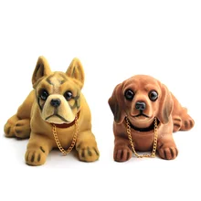 Auto Ornamenti Carino Scuotendo La Testa di Cane Auto Cruscotto Bambola Auto Scuotendo La Testa Ornamenti Giocattolo Tenere Il Ritmo Del Cane Decorazione di Interni Auto Regalo
