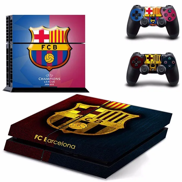 Football Team Sign PS4 Skin Sticker For Sony Playstation 4 PS4 Console protection film and Cover