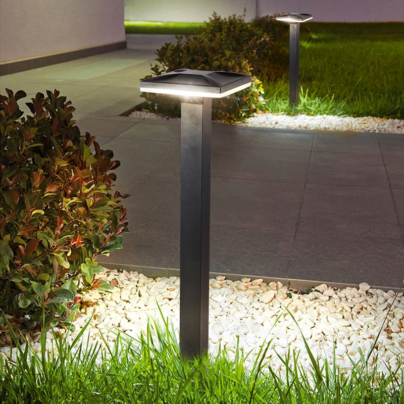 Уличный водонепроницаемый современный садовый светодиодный светильник для крыльца AC110V 220V DC12V