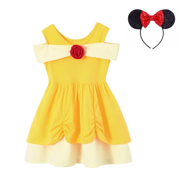 yellow toddler dress