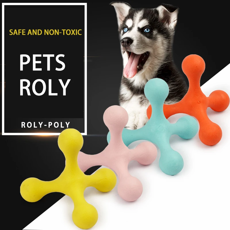 

Roly-Poly Chew Toys Dog Pet Durable Natural Rubber Dog Interactive Toy Small Medium Large Dog Improve Teeth Pet Supplies Product