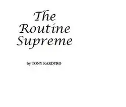 Подпрограмма Верховный Тони Kardyro фокусы