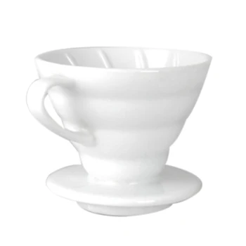 

SZS Ceramic Coffee Cup Espresso Coffee Cup Origami Filter Cups V60 Funnel Drip Hand Cup Filters Coffee Accessories For Compet