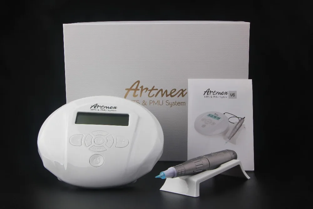 Прямая Artmex V11 Перманентный микроблейдинг цифровой Перманентный макияж тату машина микро-Перманентная ручка Artmex V11 V8 V9 V6