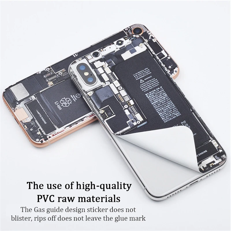 Новинка веселая наклейка для ремонта телефонов iPhone 6 6S 7 8 Plus из ПВХ X Xr Xs Max прочная