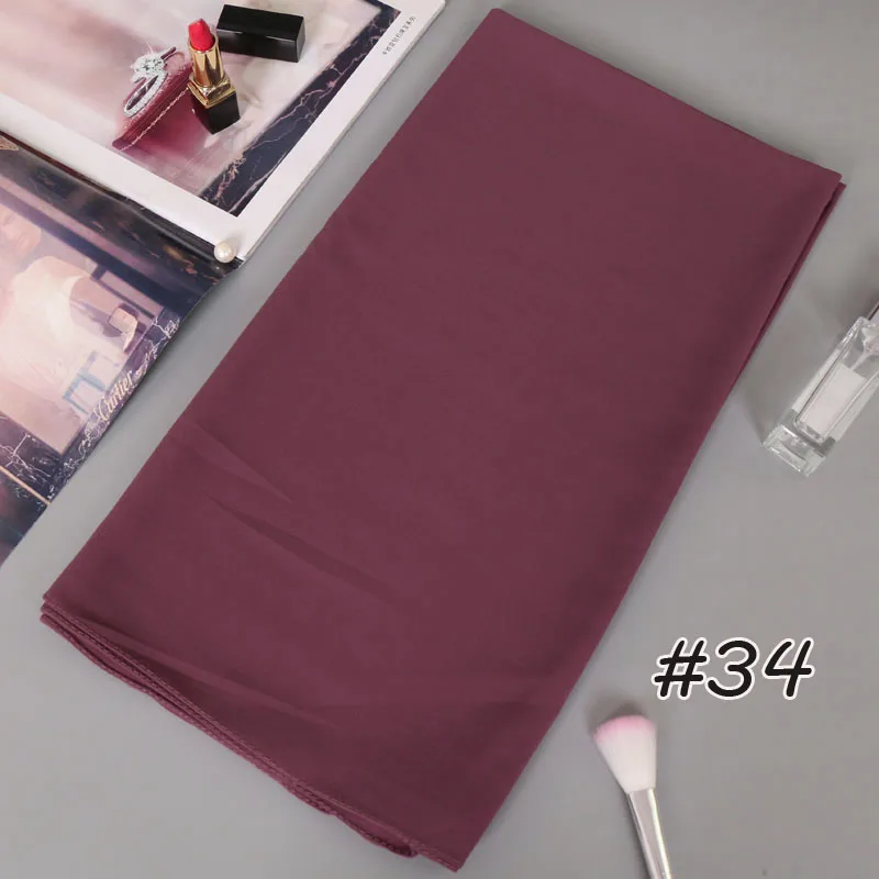 Женский шифоновый хиджаб с принтом 45 цветов 180 х85 см|colorful scarf|shawl hijabscarf scarves |