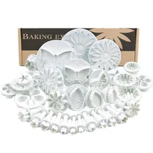 33 шт./компл. DIY Fondant(сахарная) торта силикона прессформы торта набор инструментов для декора печенья торта Sugarcraft торт набор инструментов для декора