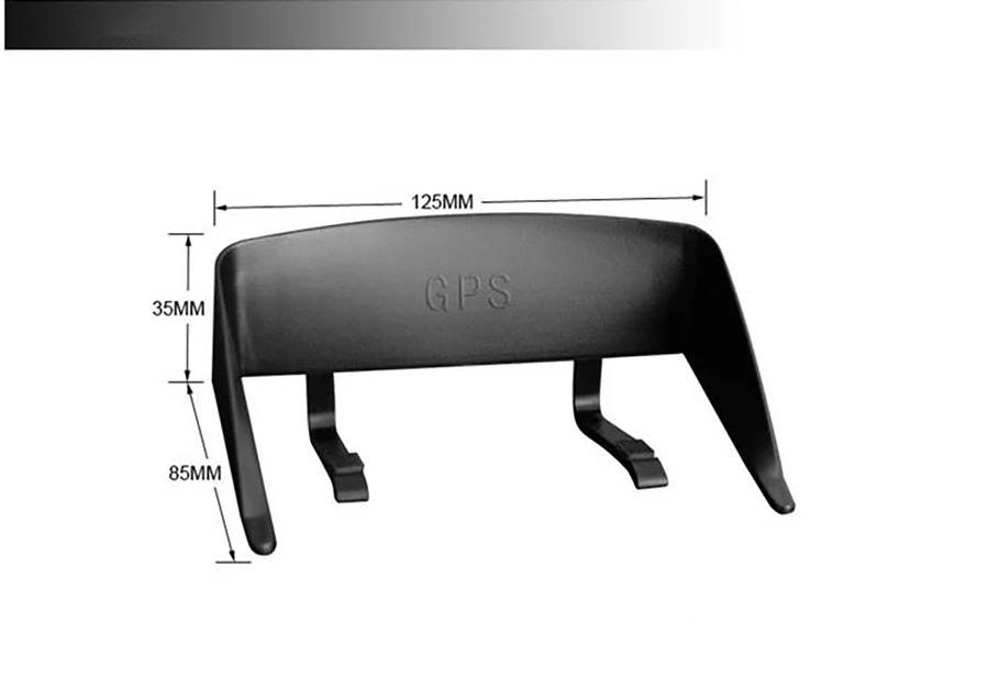 Anfilite Универсальный навигационный солнцезащитный козырек для " и 4,3" gps навигатор аксессуар gps навигация