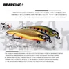Bearking 2022 nuevo 115mm 16g buceo 0,6-1 m Señuelos de Pesca flotante cebo Artificial Predator Tackle JERKBAIT para lucio y Lucio ► Foto 2/6