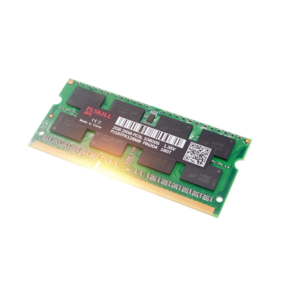 Память ноутбука DDR3 2 Гб 1333 МГц PC3 204Pin 1,35 V без ecc ram