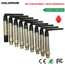 DHL Беспроводной DMX512 приемник/передатчик rgb светодиодный контроллер по протоколу DMX Беспроводной