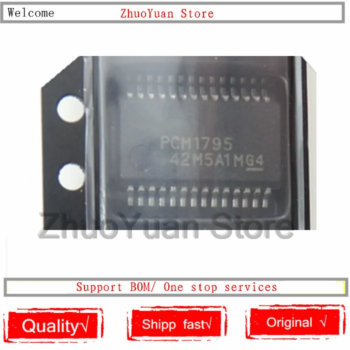 10PCS/lot PCM1795DBR PCM1795DB PCM1795 SSOP-28 New original IC chip |