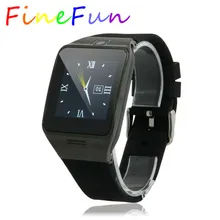 FineFun Smart Watch LG128 Touch Screen Smartwatch Support SIM Card Remote Control Waterproof GSM Watch Phone For IOS Android