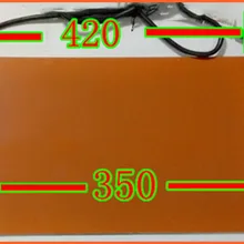 420* 250mm220V ручка контроль температуры FPB сплит-экран сокровище, нагревательная пластина силиконовый Нагреватель pad элемент гибкий элемент тепла
