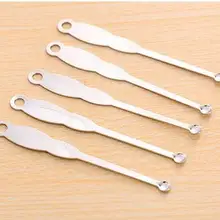 Ушная сера кюретки Нержавеющая сталь уха Палочки уха здоровья Cleaner Тематические товары про рептилий и земноводных