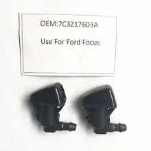 NEW CAR 7C3Z17603A 2x WINDSHIELD WIPER SPRAY JET WASHER NOZZLE FIT FOR FORD F250 F350 F450 F550 FOCUS EDGE SUPER DUTY 8S4Z17603A oil cooler kit for ford 6 4l powerstroke diesel engine f250 f350 f450 8c3z6a642a
