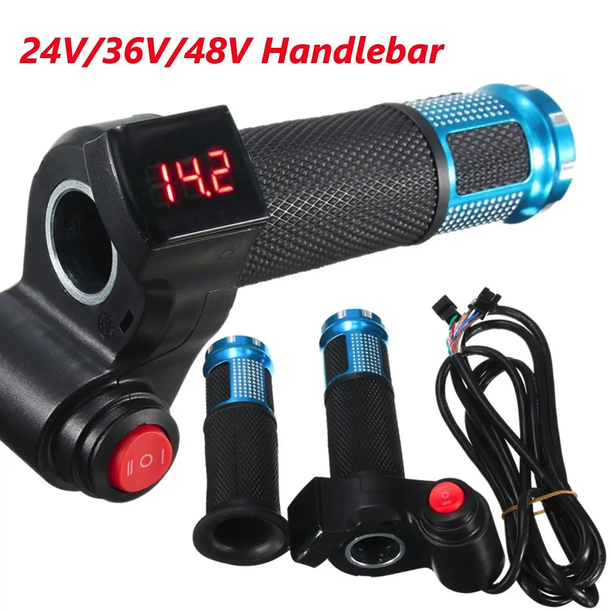 24V 36V 48V Universal E Bike Electric Scooter Throttle Handlebar Hand