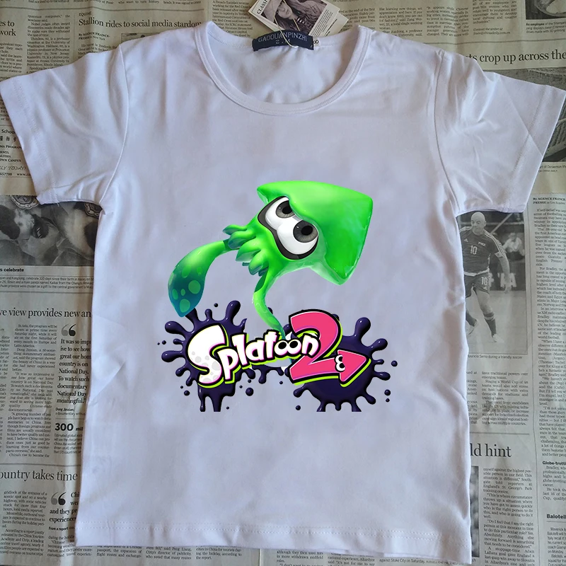 

new splatoon Squid child t shirt for you boys and girls for 4- 12 years