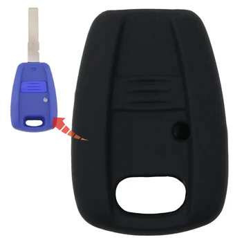 

Car Styling washable 1 Button Silicone Remote Key Case Cover For Fiat Punto Doblo Bravo Seicento Stilo
