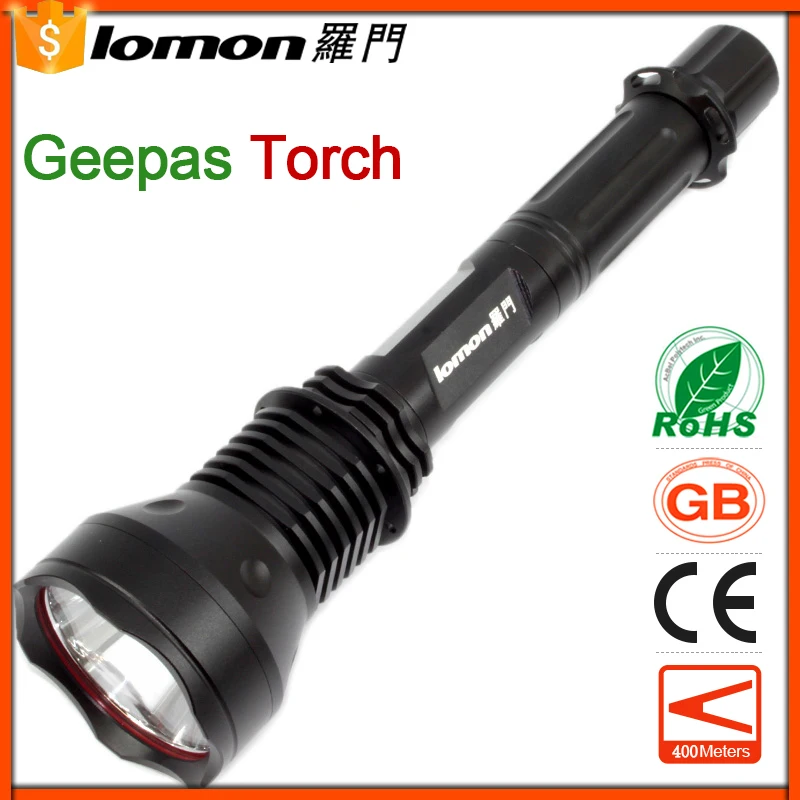 Goedkoop LED Zaklamp CREE T6 High Power Fast Track 18650 Oplaadbare Olight Aluminium Torch 10 W 1000 Lumen Buitensporten licht
