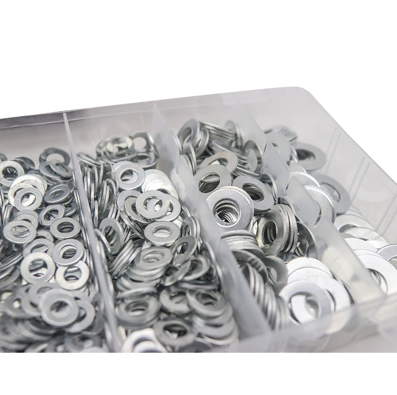 flat metal washers,washer steel,metal ring washer,flat washer assortment,m3 washer J