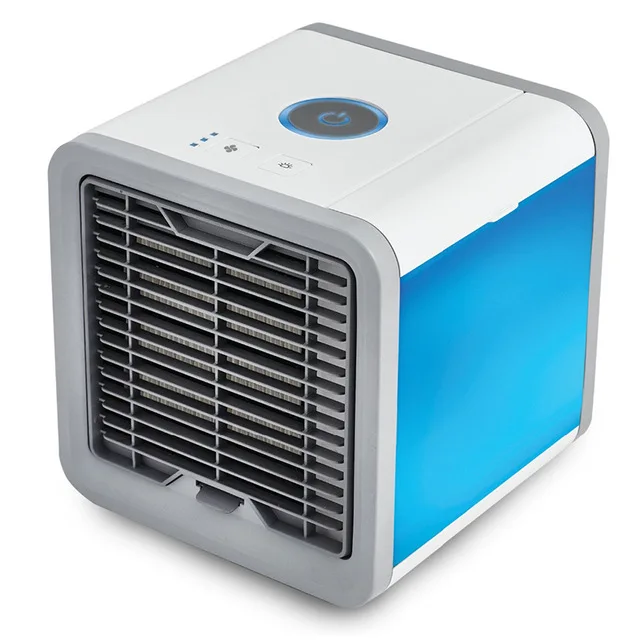 

2018 Air Cooler Fan Air Personal Space Cooler Portable Mini Air Conditioner Device cool soothing wind for Home room Office Desk