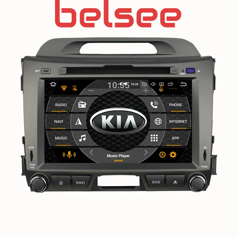 

Belsee 8" Touch Screen Android 8.0 Auto Radio Head Unit Navigation Multimedia 2 din Kia Sportage 2010 2011 2012 2013 2014 2015