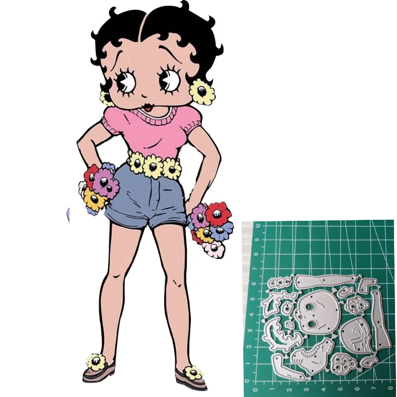 

New Girl Metal Cutting Dies Dies Scrapbooking 2019