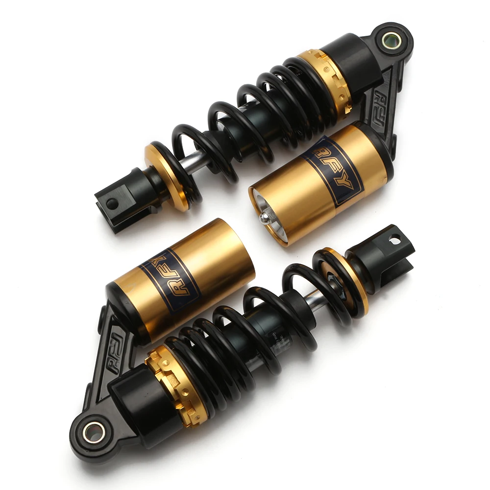 

Universal 9.25" 235mm Motorcycle Air Shock Absorber Rear Suspension Spring Damper Replacement For Yamaha Gold Yellow D30