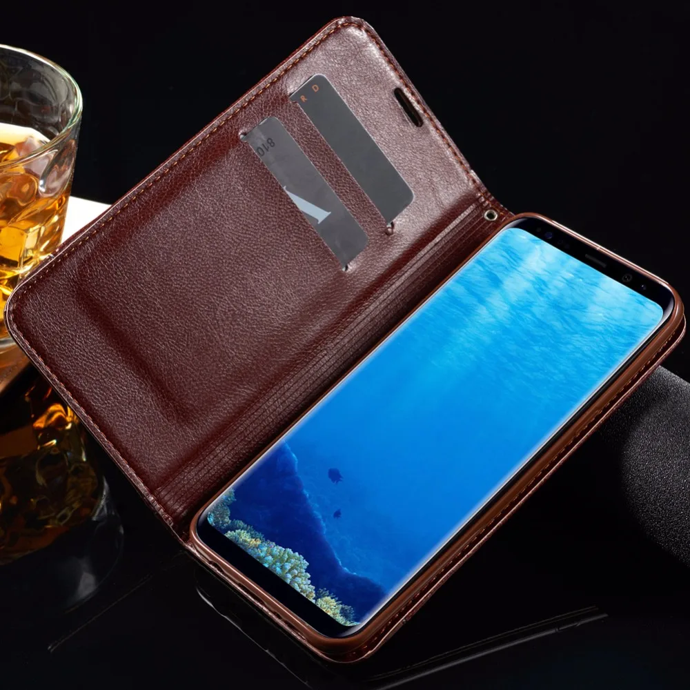 Для samsung Galaxy S6 S7 Edeg случае Роскошный кошелек кожаный флип чехол телефона Капа Coque