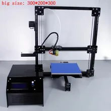 2017 300 200 3D Принтер Комплект Новый dxcorexz принтер 3D с 50 г pla Heatbed машины 3d принтер