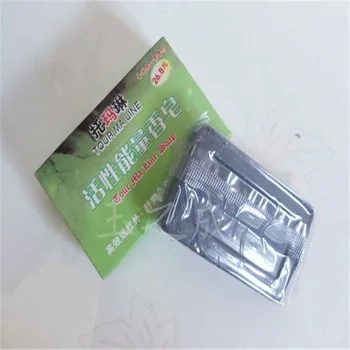 

Bamboo Charcoal essential oil Handmade Soap 60g acne whitening soap deep cleansing oil-control face wash hair care Bath