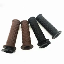 Универсальный 22 мм CG. GN. Tianjun ретро ручка мотоцикла пластиковая ручка черный и коричневый