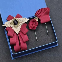 Модные галстуки-бабочки для мужской галстук-бабочка, набор винтажных свадебных галстуков Pajaritas с бриллиантами, мужские аксессуары, галстук-бабочка, галстук для мужчин