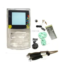 Чехол для игровой консоли transpride, пригодный для GameboyGBC, чехол для мальчика Love Shell, заменяемый на ограниченный экран, крестовые и Y отвертки